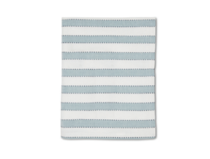 Flinders Woven Blue Stripe Tablecloth 145X230Cm