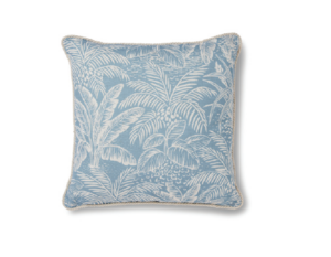 Valley Blue Printed Cushion 50X50Cm