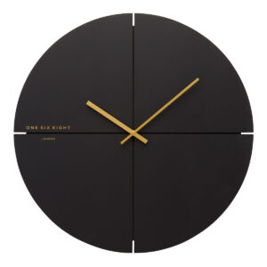 Liam Charcoal 40Cm Silent Wall Clock