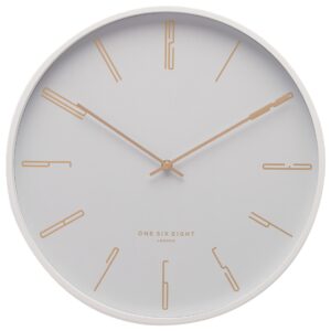 Maya White 30Cm Silent Wall Clock