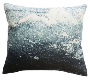 Manly Teal Multi Linen Cushion 45X55Cm
