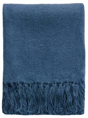 Serenade Ink Blue Acrylic Throw 125X150Cm