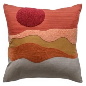 Angelico Rust 100% Cotton Cushion 45X45Cm