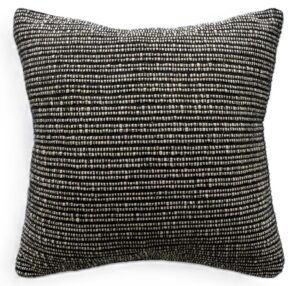 Harris Black Textured Cushion 50X50Cm