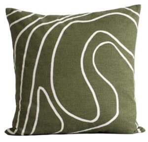 Picchu Olive Cushion 50X50 Feather Filled