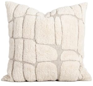 Tundra Cream Feather Filled Cushion 50X50Cm