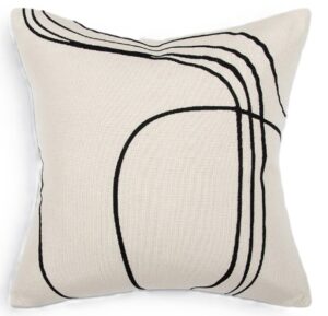 Loveline Ecru Cotton Cushion 50X50Cm