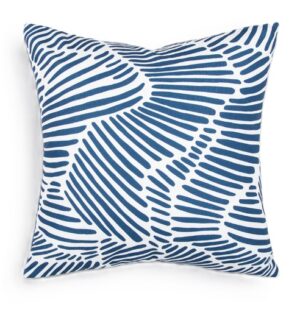Contours Navy Outdoor Cushion 50X50Cm