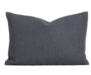 Clipper Steel Blue Outdoor Cushion 40X60Cm