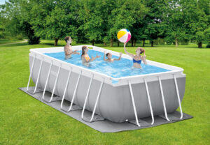 Intex Prism Frame Pool Full Set 4.8X2.4X1M W/Pump