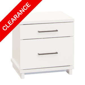 Franz 2Dr Bedcab White W/Gunmetal Han