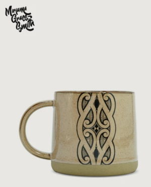 Miriama Grace-Smith Brown Glazed Ceramic Mug