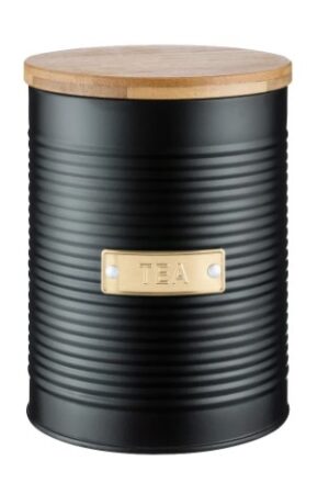 Typhoon Black Tea Storage 1.4Lt 16X11Cm Bamboo Li