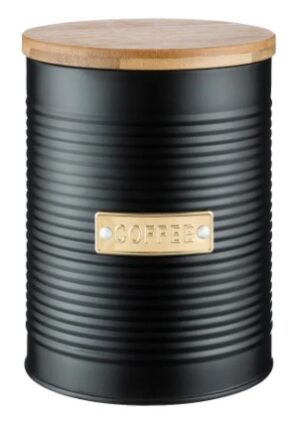 Typhoon Black Coffee Storage 1.4Lt 16X11Cm Bamboo