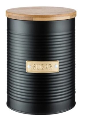 Typhoon Black Sugar Storage 1.4Lt 16X11Cm Bamboo