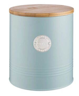 Typhoon Blue Cookies Storage 3Lt 19X16Cm Bamboo L