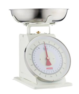Typhoon Cream Kitchen Scales 24X21.5X21Cm