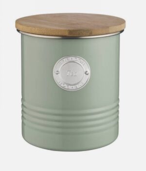 Typhoon Sage Tea Storage 1Lt 14X12Cm Bamboo Lid