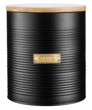 Typhoon Black Cookies Storage 3Lt 19X16Cm Bamboo L
