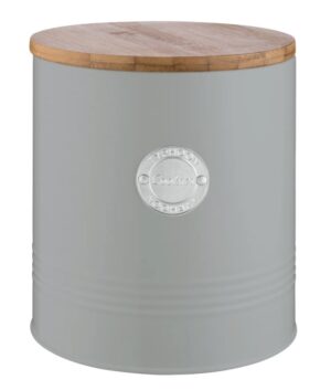 Typhoon Grey Cookies Storage 3Lt 19X16Cm Bamboo Li