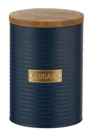 Typhoon Navy Sugar Storage 1.4Lt 16X11Cm Bamboo L
