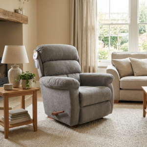 Charlie Std La Z Boy Recliner Waverly Charcoal Fa