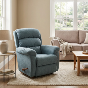Charlie Std La Z Boy Recliner Waverly Storm Fabric