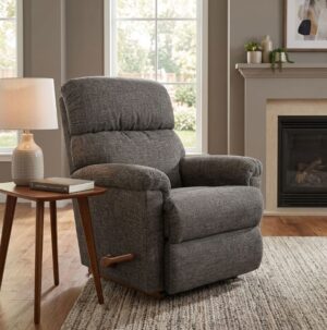 Fletcher La Z Boy Recliner Std Barossa Ebony Fabri