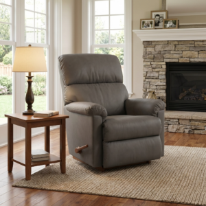 Fletcher La Z Boy Recliner Std Pacifico Dark Grey
