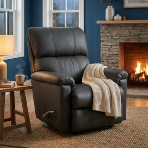 Fletcher La Z Boy Recliner Lrg Cat L Black Leather