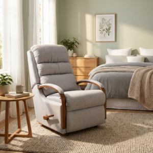 Arrowtown Xlg La Z Boy Recliner Gem Cement Fabric