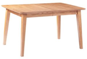 Soren Arco Natural Ash Ext Dining Table 1.3X0.9 Ex