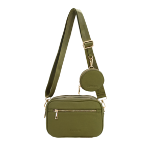 Ponsonby Olive Small Shoulder Bag 22X14X9Cm