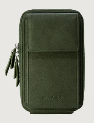 Courtenay Place Olive Cross Body Bag 20X12Cm