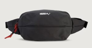 Paparoa Black Money Pouch 24Cm