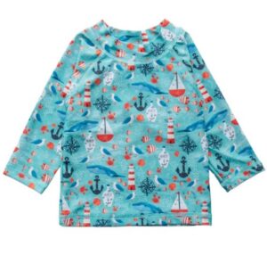 Sassy Pants Rash Vest Navy Ahoy 2-3 Years Spf50