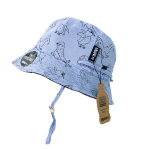 Kids Og Bucket Hat Denim Reversible Small 54Cm