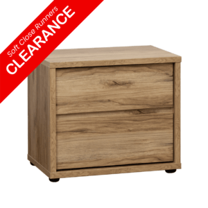 Nico 2Dr Wide Bed Cab Honey Oak 594X396X516H