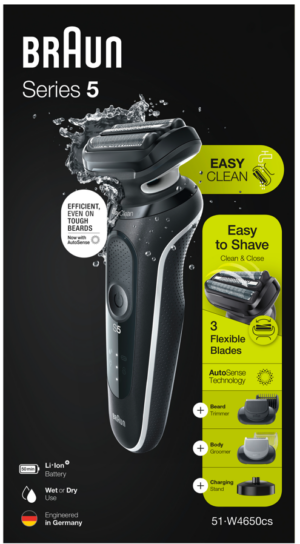 Braun S5 Wet & Dry Shaver With Charging Stand