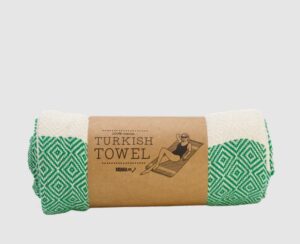 Moana Road Green Turkish Towel 100% Cotton 90X180