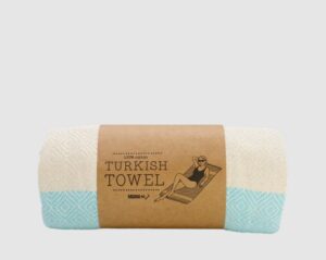Moana Road Blue Turkish Towel 100% Cotton 90X180