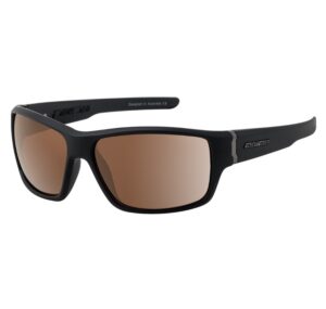 Dirty Dog Knox Satin Black Brown Polarised S/Glass