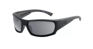 Dirty Dog Ninja Satin Black Grey Sunglasses