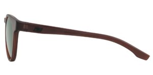 Dirty Dog Flash Satin Dark Brown Green Pol Sunglas