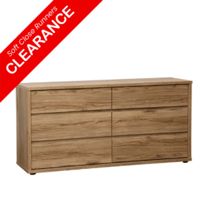 Nico 6Dr Lowboy Honey Oak 1547X396X754H