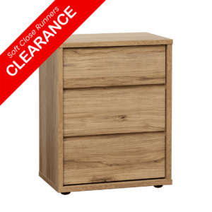 Nico 3Dr Lowboy Honey Oak 594X396X754H