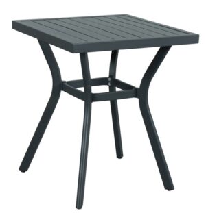 Daffodil Gunmetal Square Bistro Table 600X600X745H