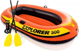 Intex Explorer Pro 300 Inflatable Boat Set