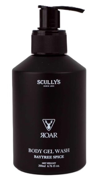 Scullys Mens Roar Body Gel Wash 200Ml