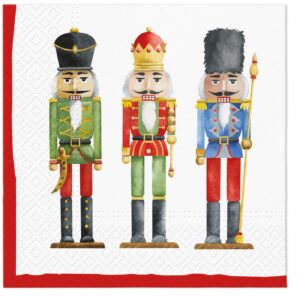 Christmas Napkins Nutcracker Soldiers